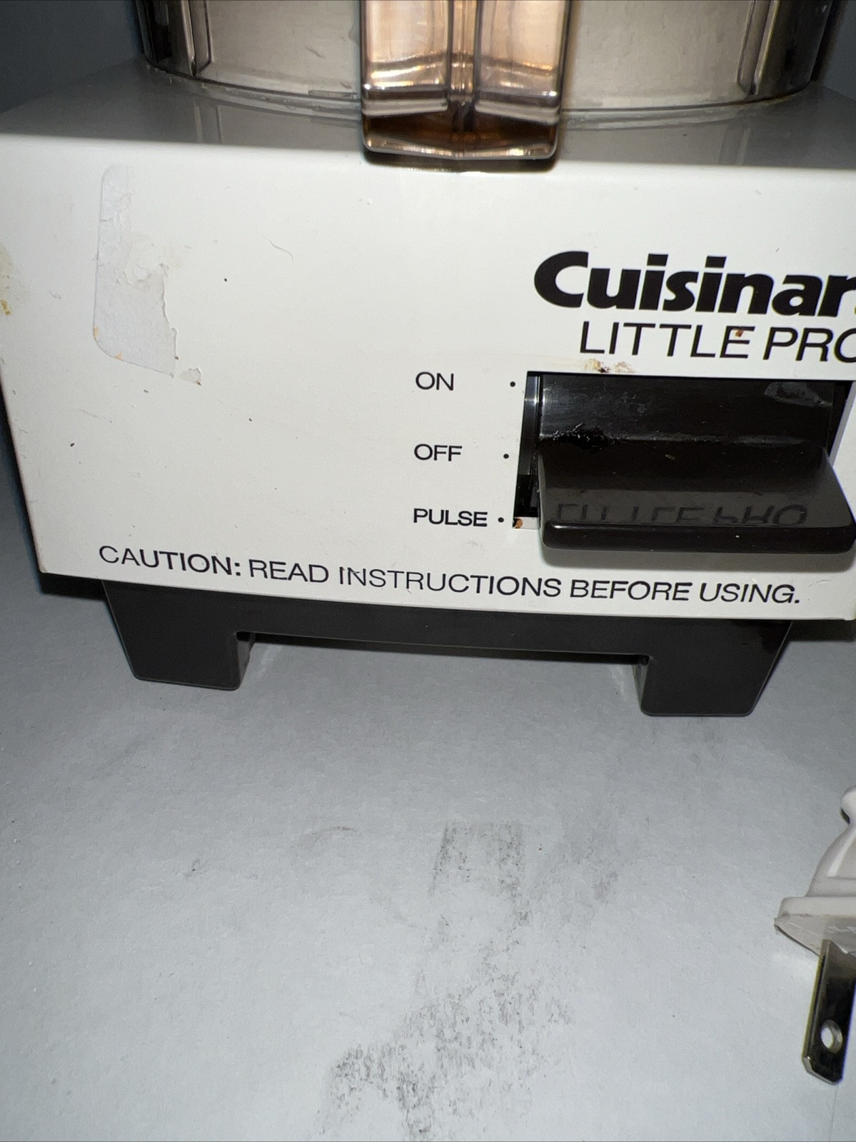 Vintage 1990 Cuisinart Little Pro Plus Food Processor System Tested