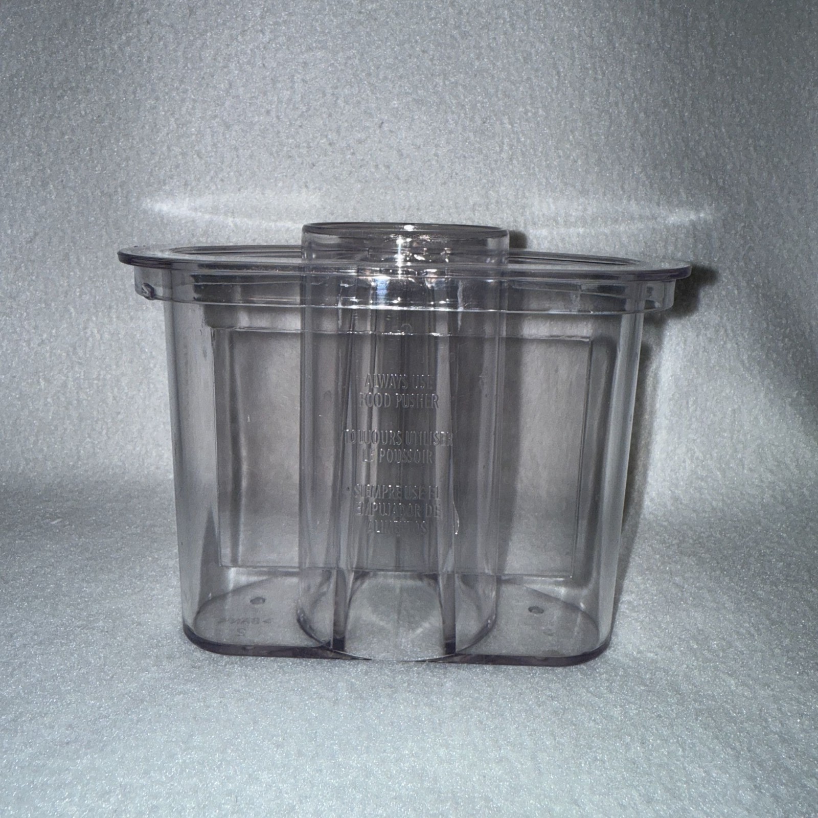 Hamilton Beach 70580 Big Mouth Duo 12 Cup Food Processor Large Food Pusher Part
