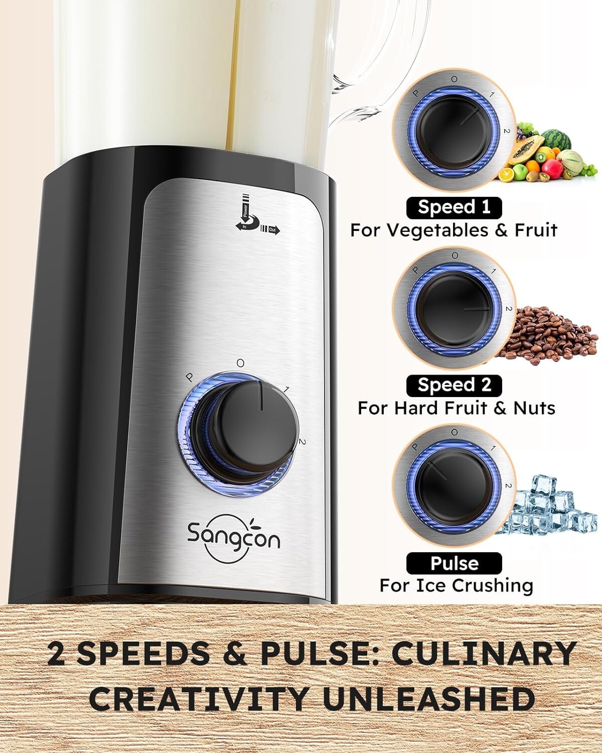 High-Speed 5-in-1 Blender and Food Processor Combo – Versatile Kitchen Assistant