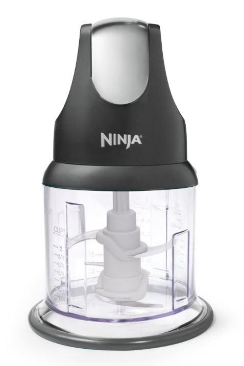 Ninja Express Chop 2-Cup Food Chopper, One-Touch Pulsing, Splash Guard & Storage