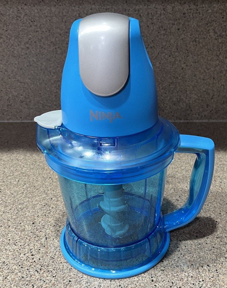Ninja Storm Food Processor Blender Blue QB700Q2 Tested Works