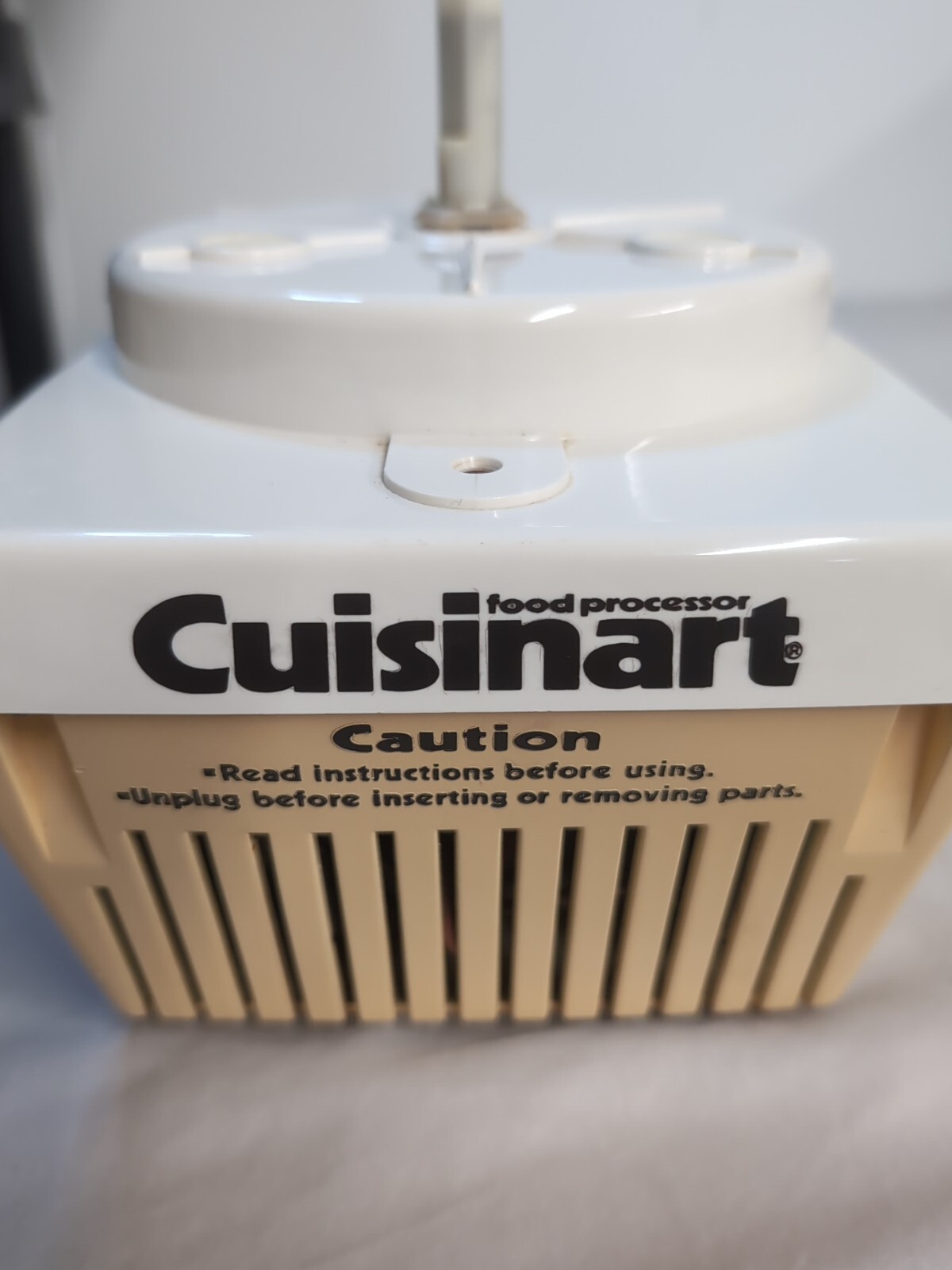 Vintage CUISINART FOOD PROCESSOR