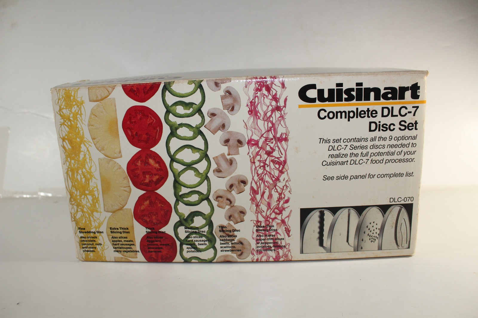 Cuisinart Complete DLC‑7 Disc Set 9 Blades