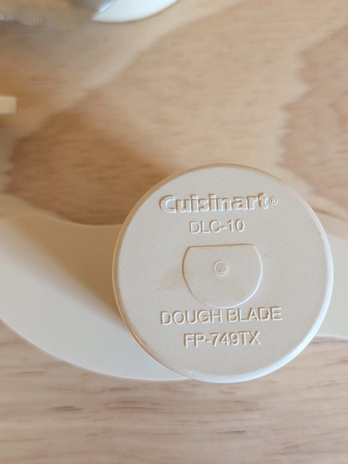 Cuisinart Kitchen DLC-10 Accessories 5 Disc & 3 Other Parts with Instruction