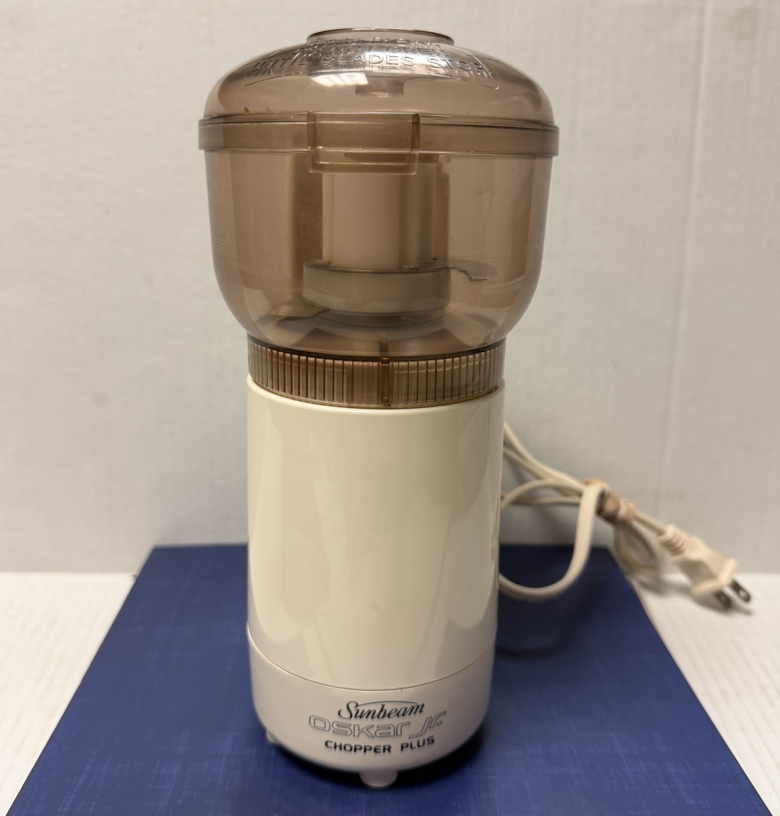 Vintage Sunbeam Oscar Oskar Jr. Chopper Plus Food Processor 14131 Excellent