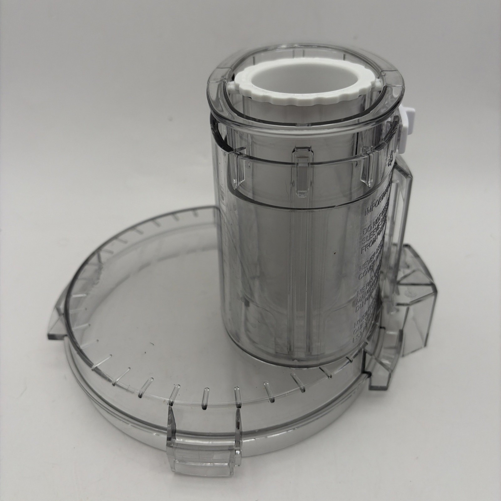 Cuisinart Pro Classic DLC-10S 7 Cup Food Processor Replacement Lid Chute Pusher