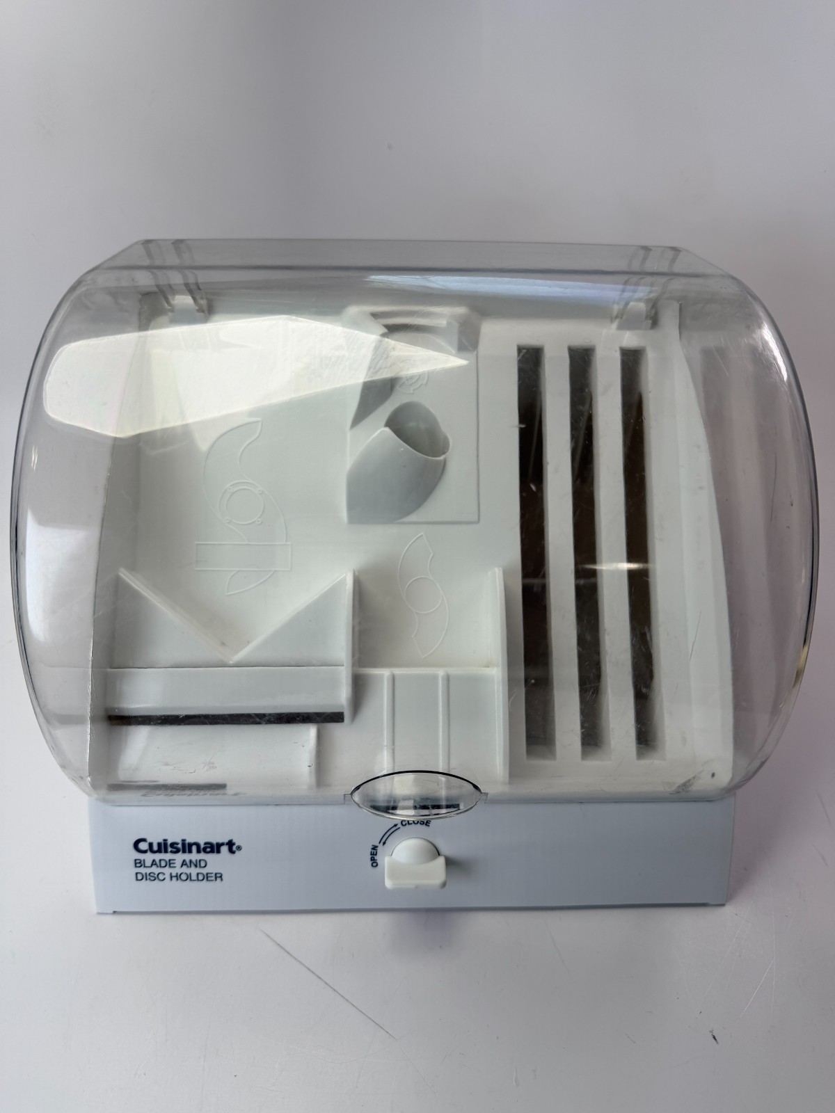 Cuisinart Blade and Disc Holder for DLC-8 DLC-10 Food Processor Storage White