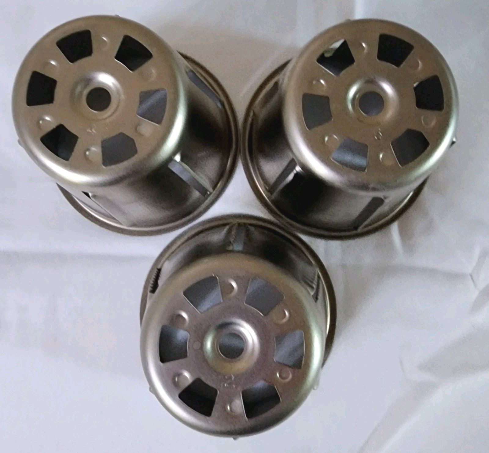 Saladmaster Kitchenaid Food Processor 3 Cone Attachments Stainless 2, 4, 6 VTG