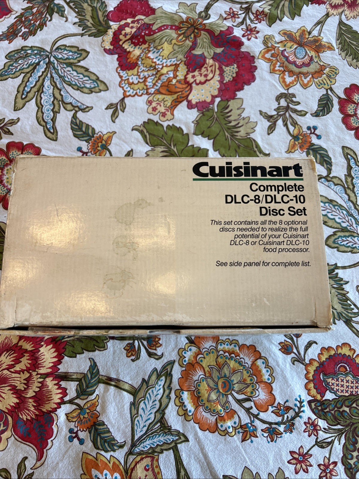 Cuisinart Complete DLC-8/ DLC-10 Disc Set For Food Processor 8 Blade Set DCL-870