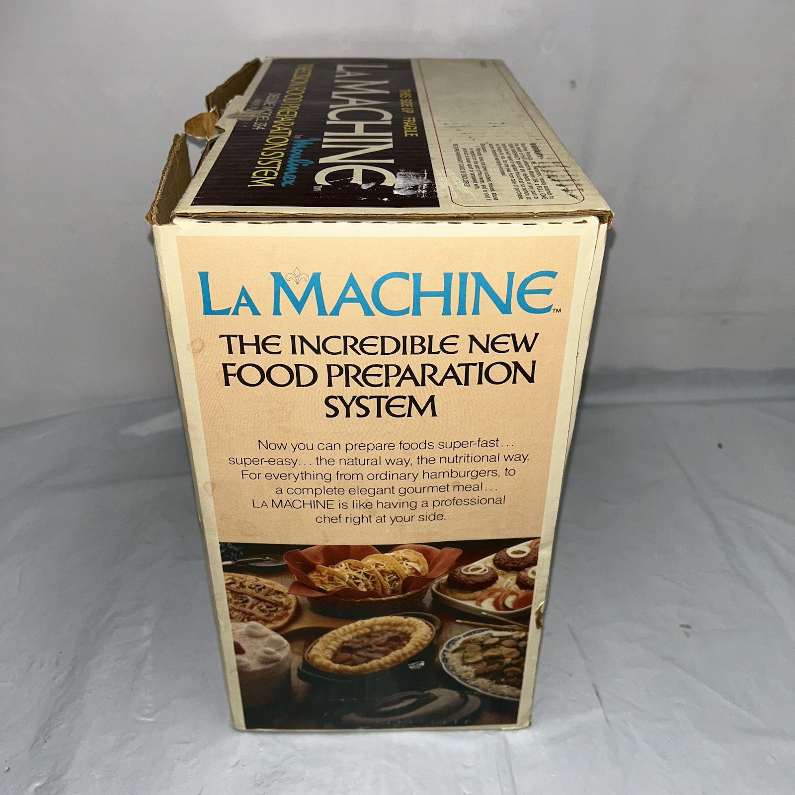 Vintage Moulinex La Machine Deluxe Food Processor Model 354