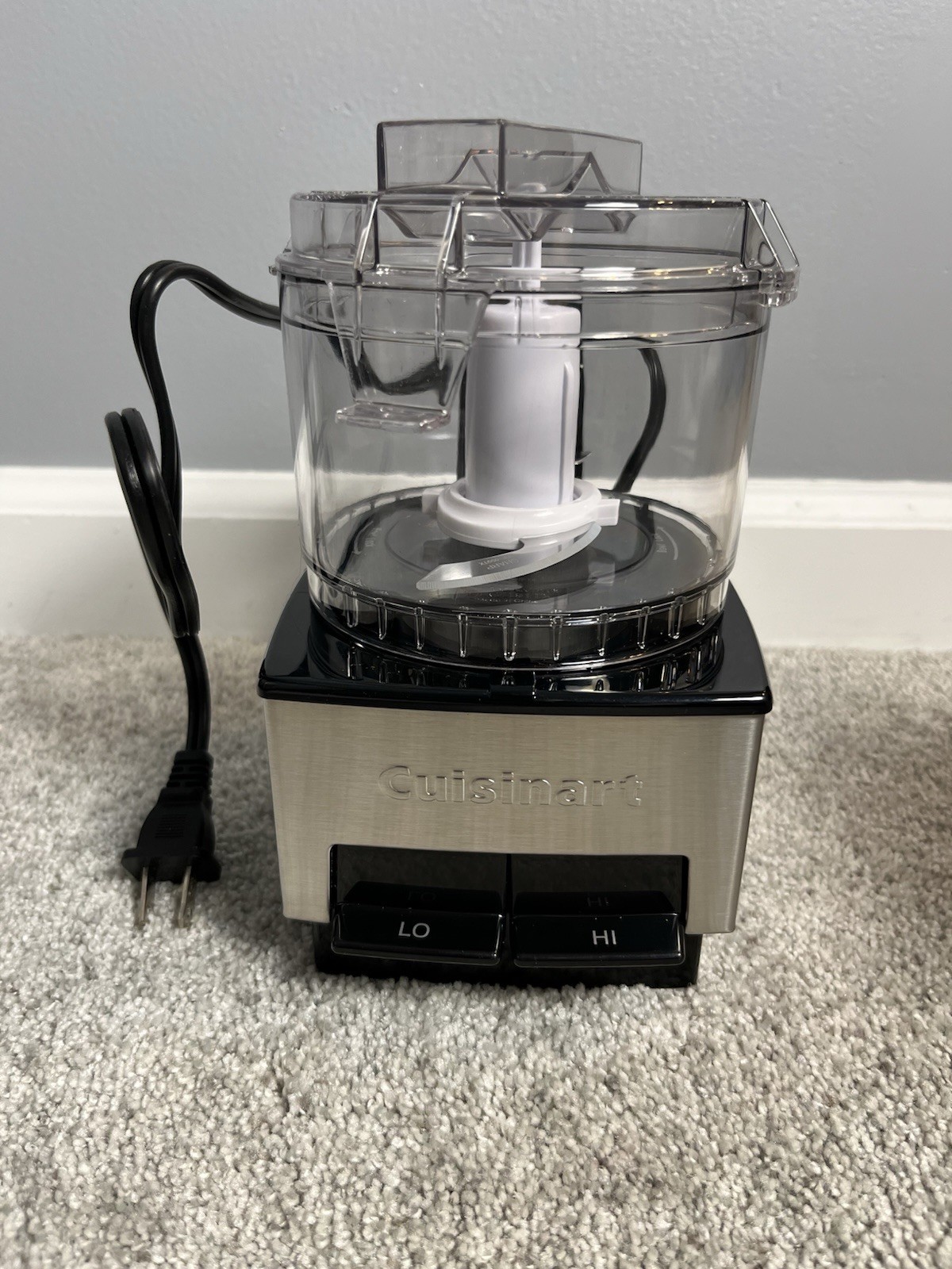 Cuisinart Mini-Prep 2.6-Cup Food Processor, Black/Stainless – DLC-1SSFR