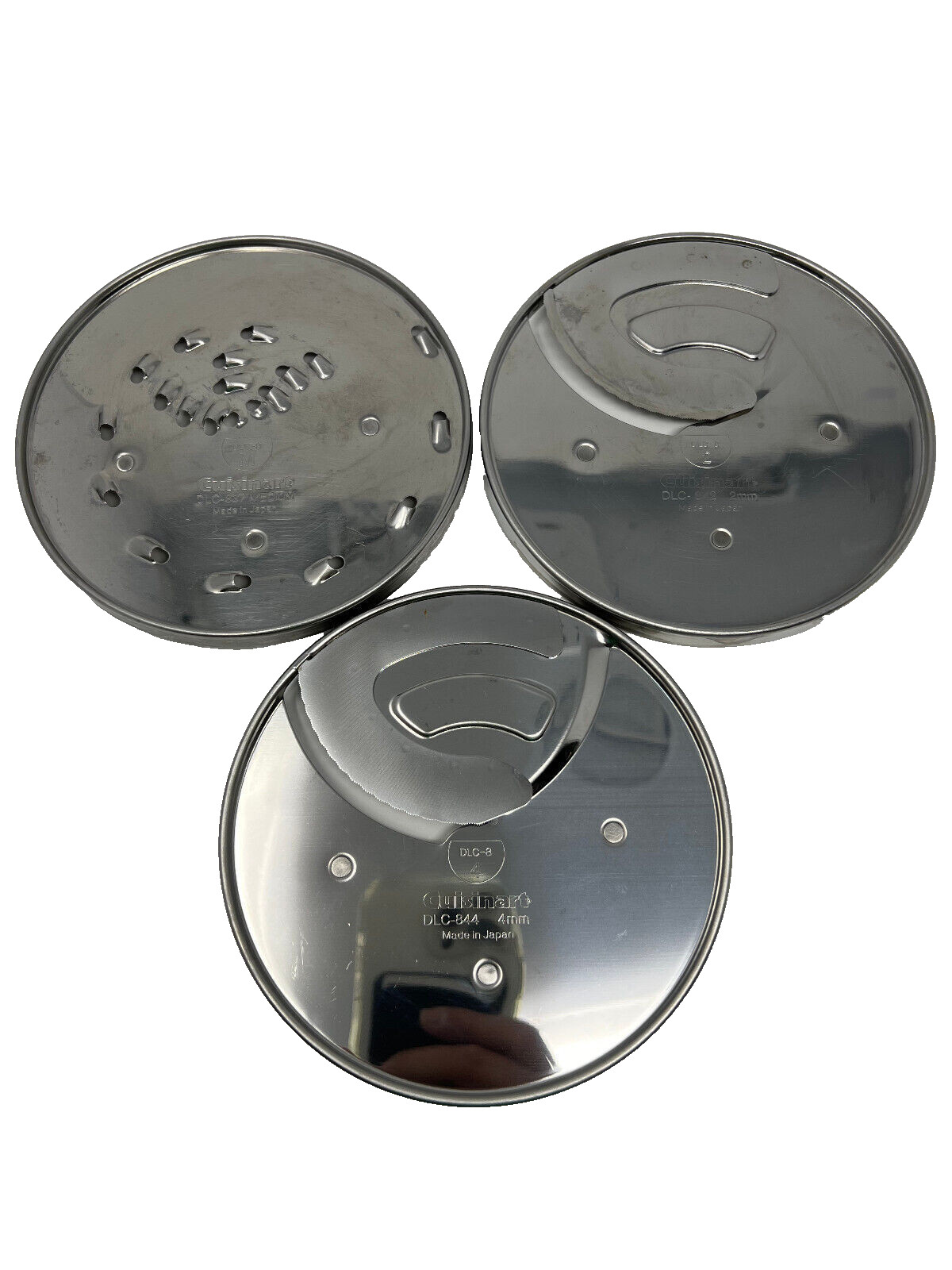 Lot x 3 Cuisinart Discs DLC-837 DLC-844 DLC-842