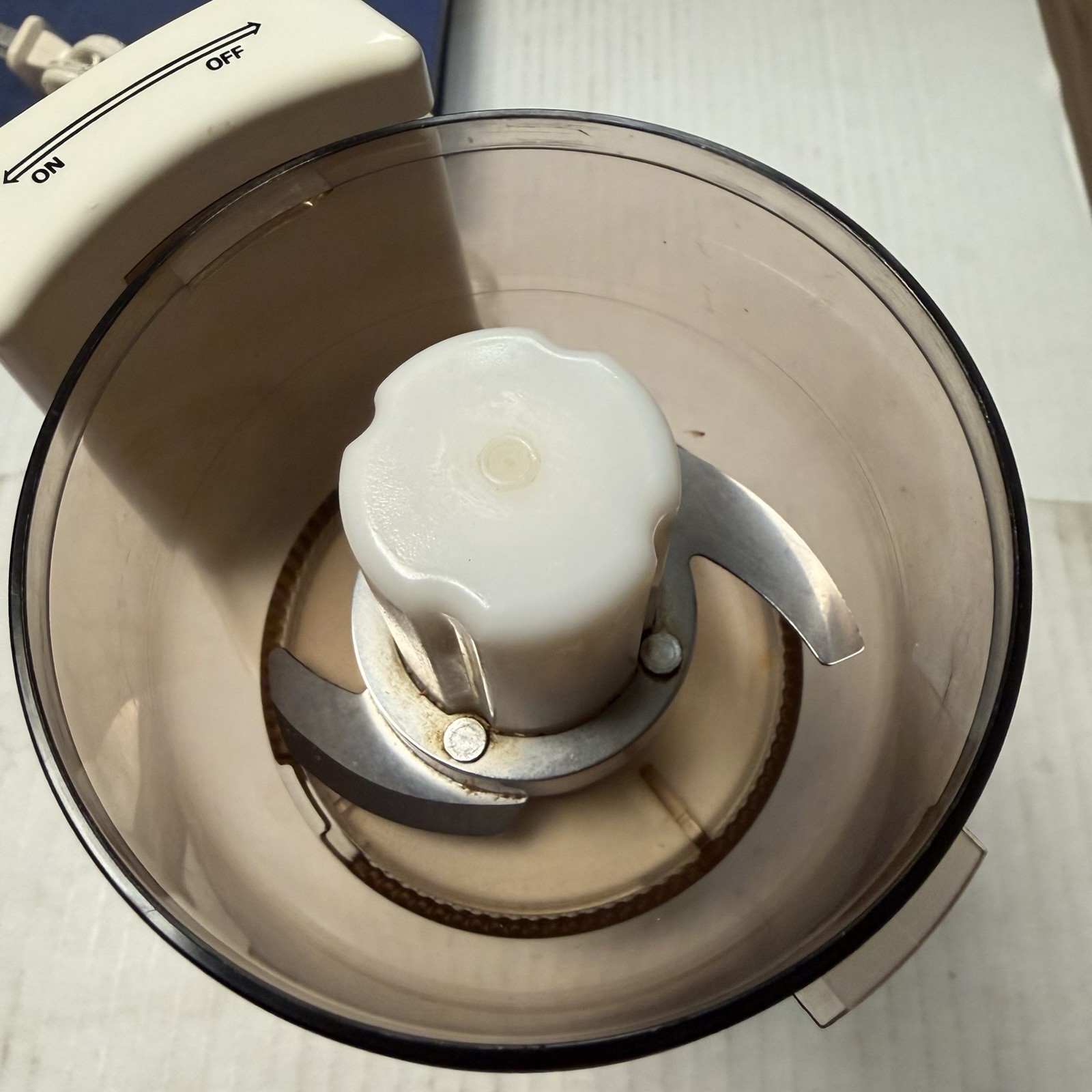 Vintage Sunbeam Oscar Oskar Jr. Chopper Plus Food Processor 14131 Excellent