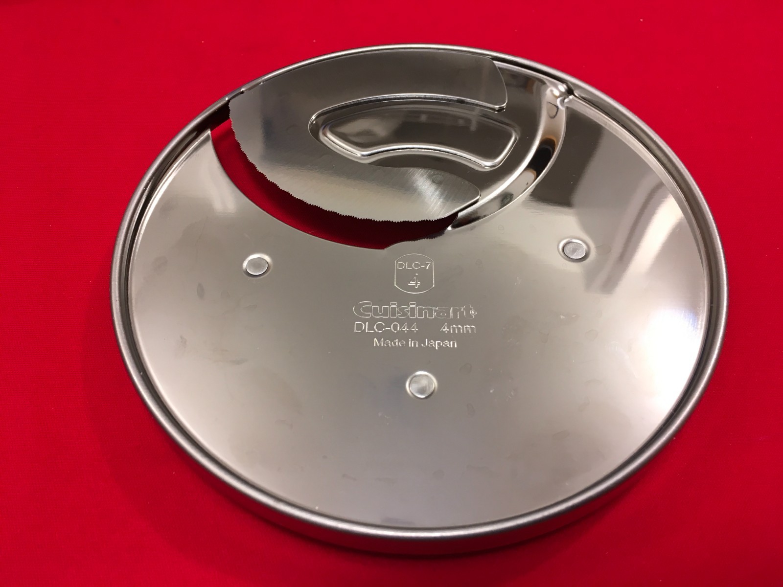 Cuisinart – DLC-077 disc holder and DLC-044 4MM disc