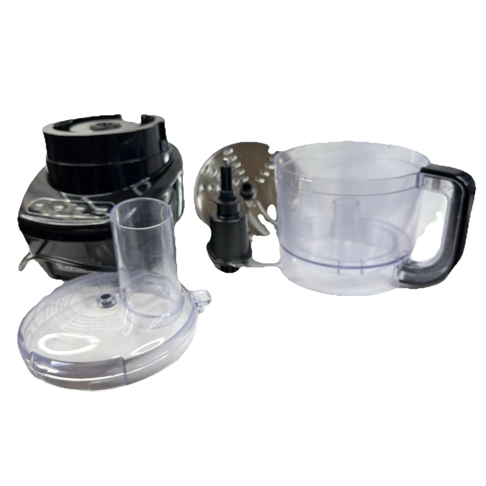 Black And Decker Easy Assembly 8 Cup Food Processor Model FP4200 450 W Motor
