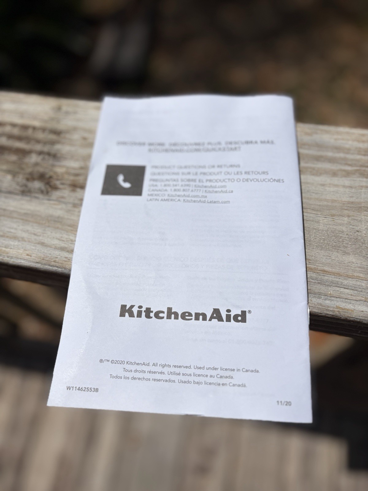 KitchenAid 3.5 C Food Chopper In Box KFC3510CU Quickly Mix Purée WORKS Paperwork