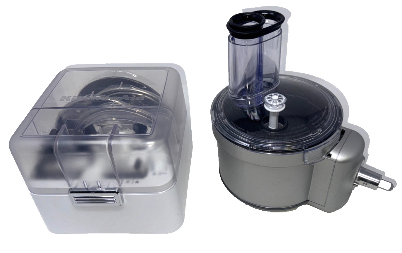 KitchenAid Stand Mixer Food Processor Attachment KSM2FPA Slicing Blades