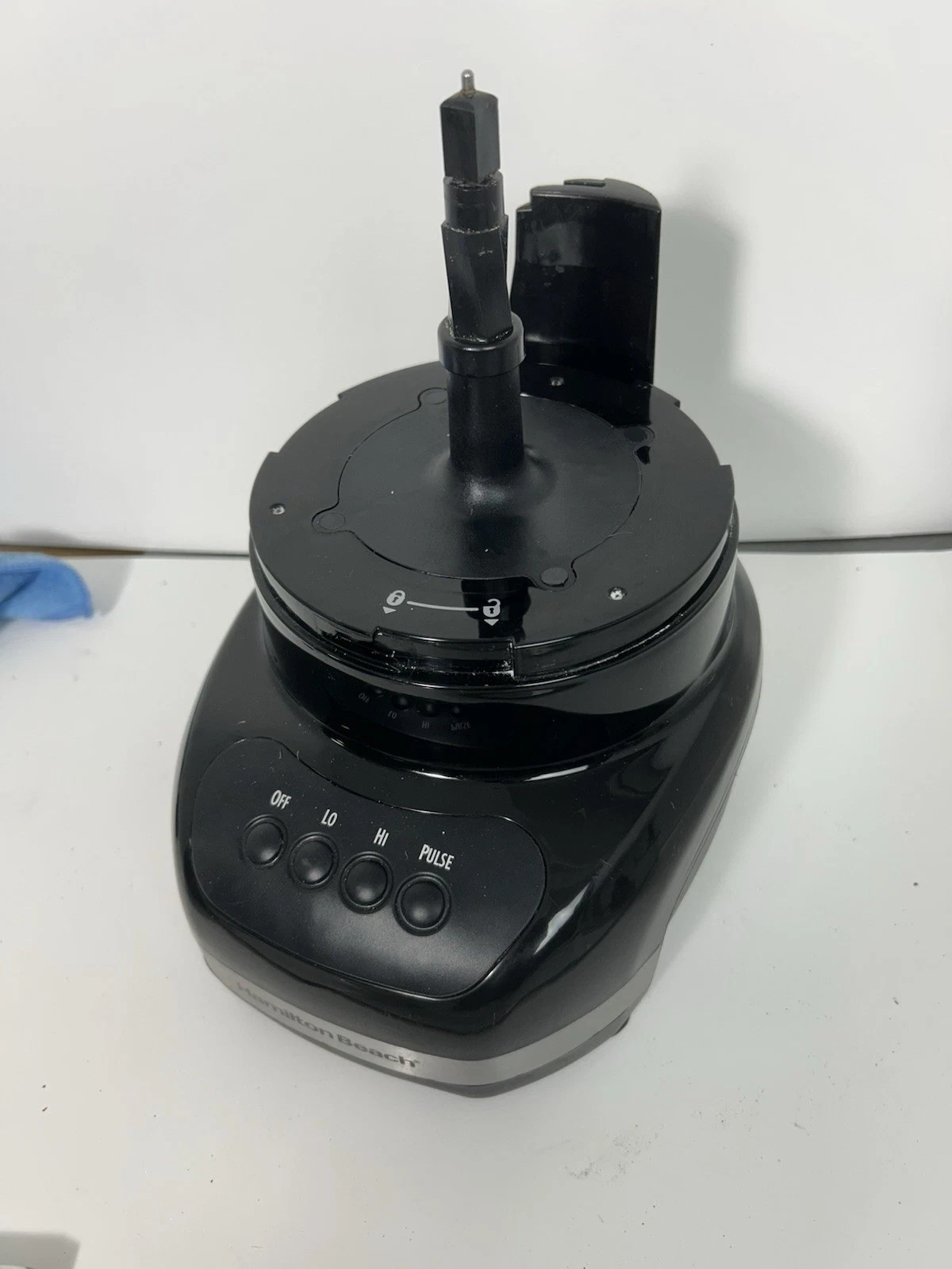 Hamilton Beach Food Processor Model 70580 FP20 Runs Great Motor Only