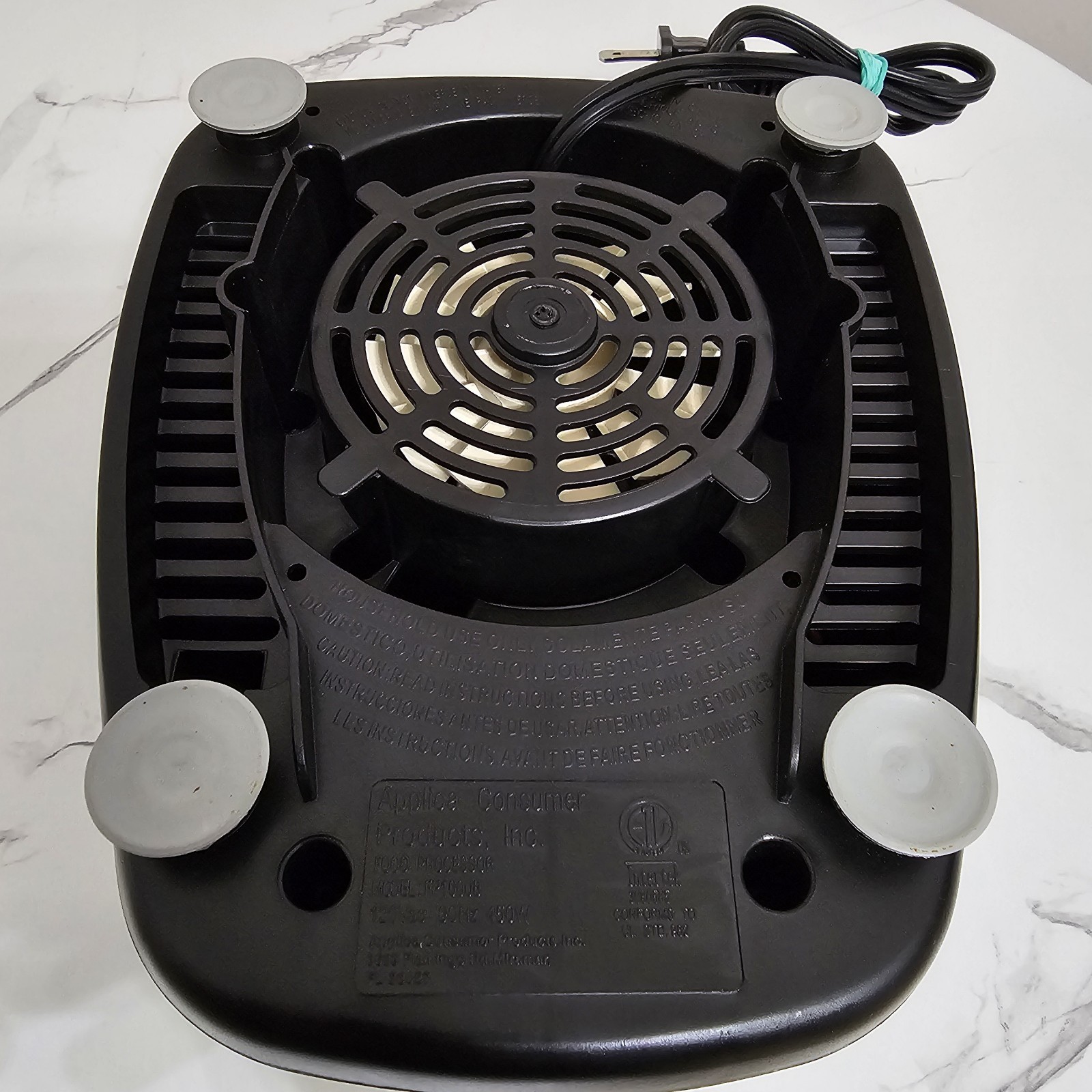 Black & Decker FP1600B Food Processor Replacement Part: Base Motor Only Works