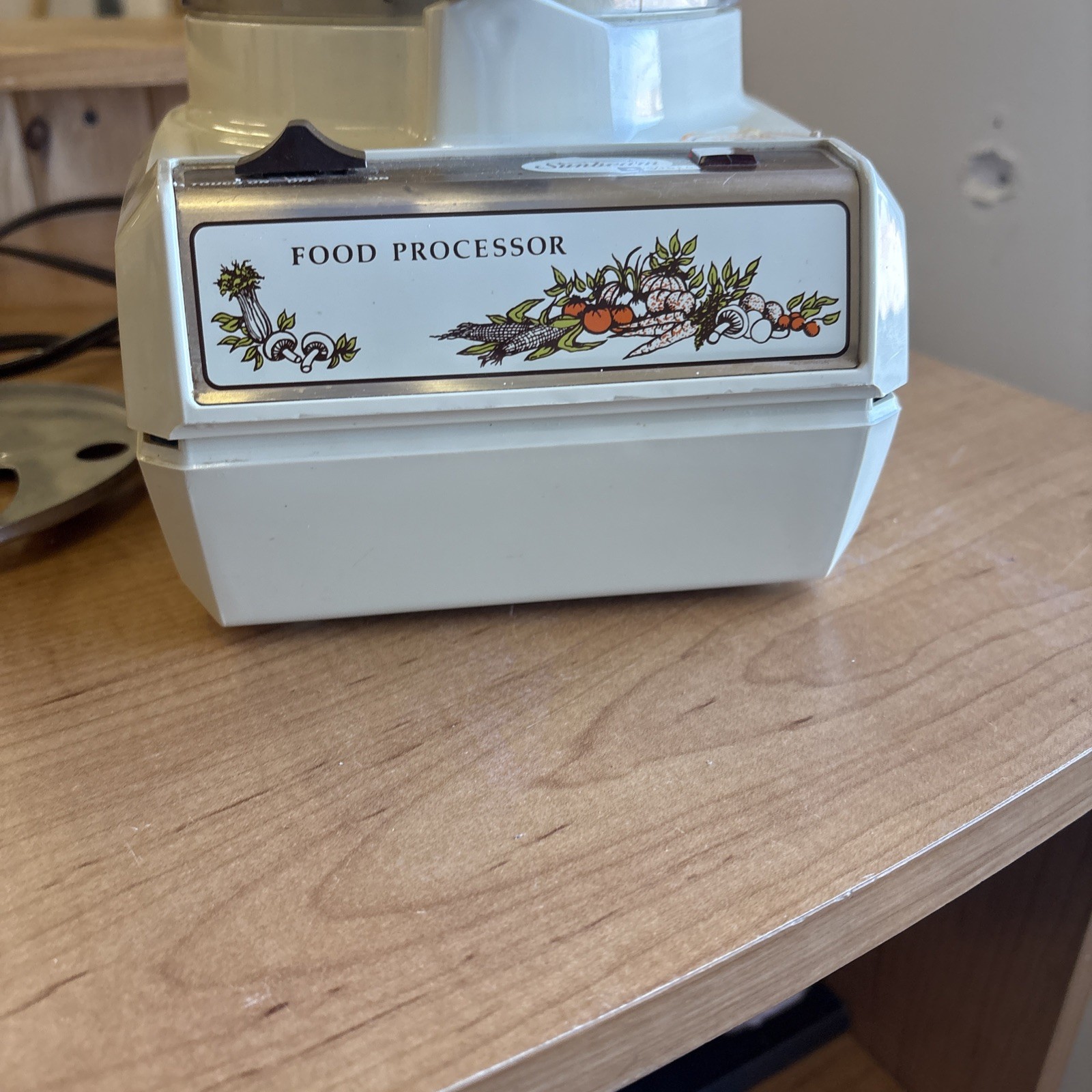 Vintage Sunbeam Vista Food Processor – 714-38 ✅TESTED WORKS GREAT 🔥🔥🔥
