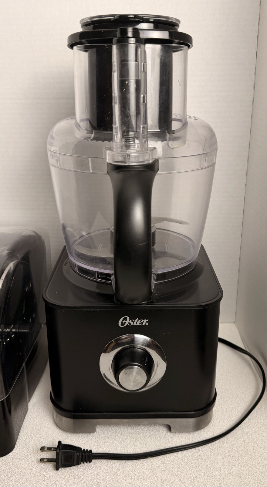 OSTER FPSTFP4255 Black 11-Cup 500-Watt Food Processor with Accessories