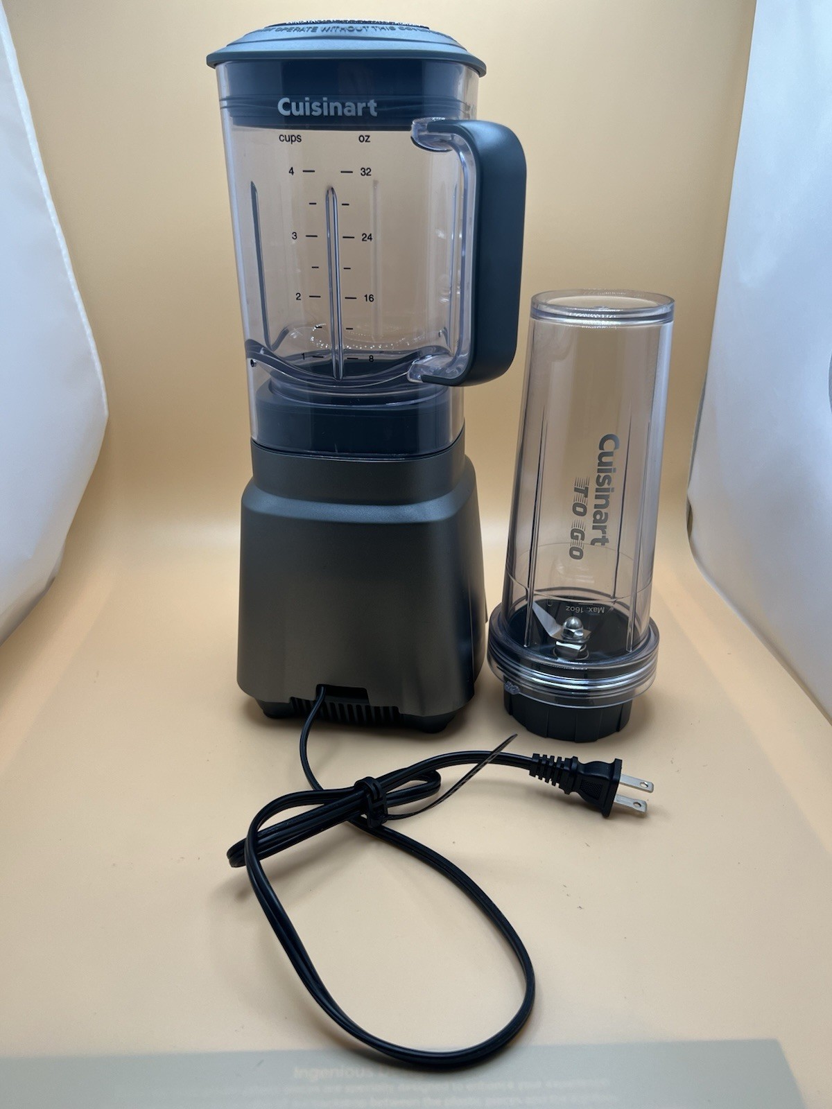 Cuisinart Mini-prep plus 4-cup Food Processor +