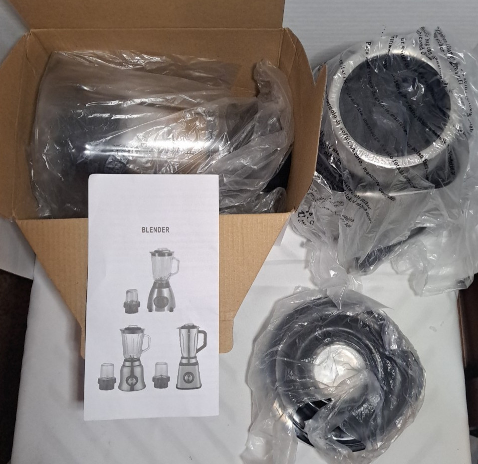 Food Processor & Vegetable Chopper double-head mixing，6 Cups，Metal