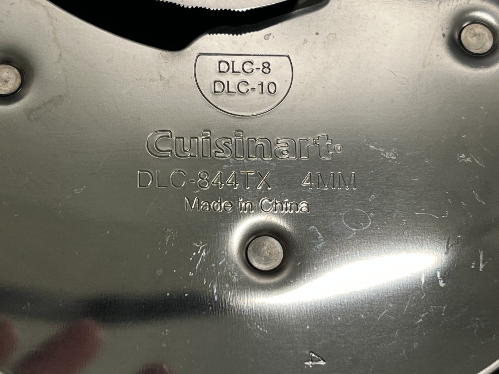 Cuisinart Food Processor DLC-8 Stem And Blades DLC-844 Slicer DLC-837 Shred