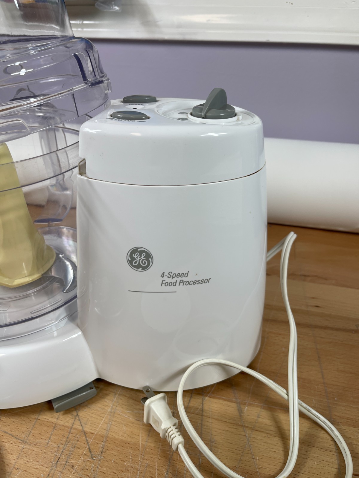 GE 4-Speed Food Processor Model 106622F 450W Motor Complete Unit