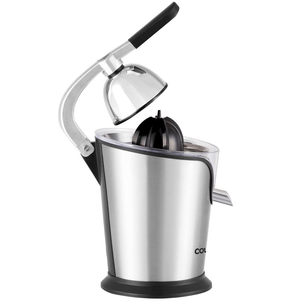 Courant Stainless Steel Citrus Juicer, Square Design with Powerful Watt Motor