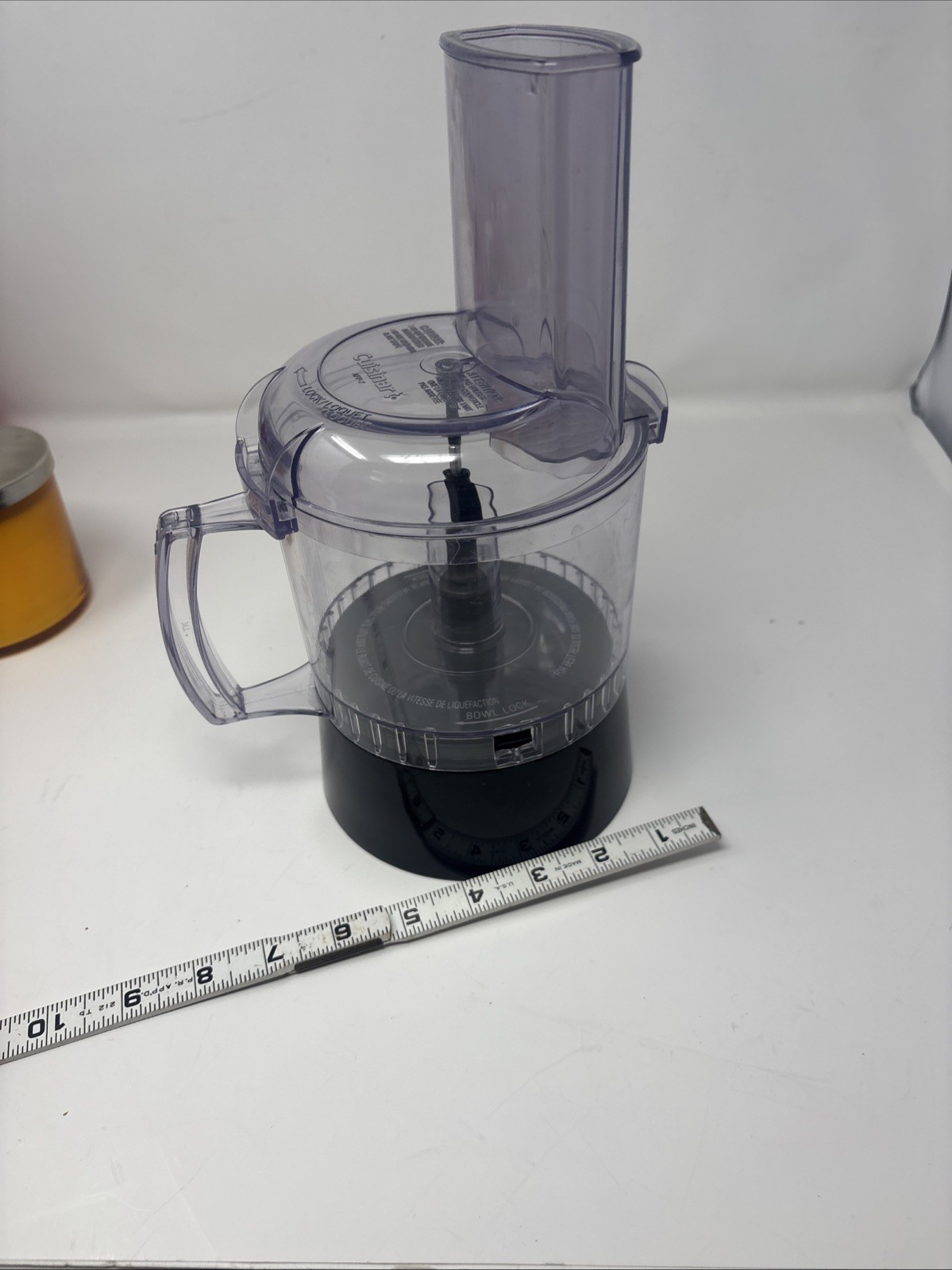 Cuisinart AFP-7 Smart Power Duet Food Processor Replacement Bowl Lid Pusher