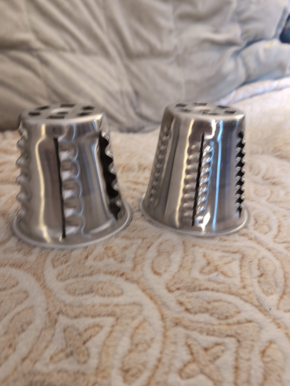 Saladmaster Vintage Five Star Food Processor Chopper Shredder Slicer 5 Cones