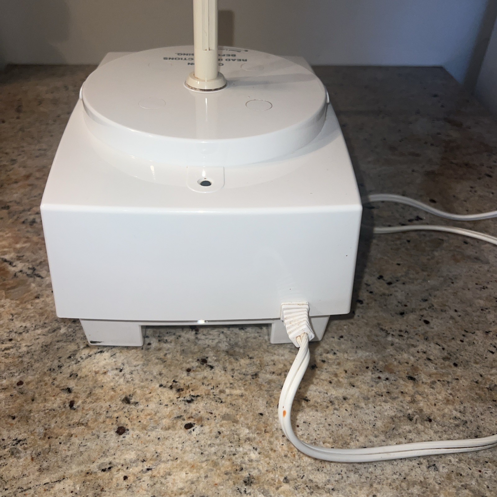 Cuisinart Custom 14, 14-Cup Food Processor, White, BASE MOTOR ONLY, Tested