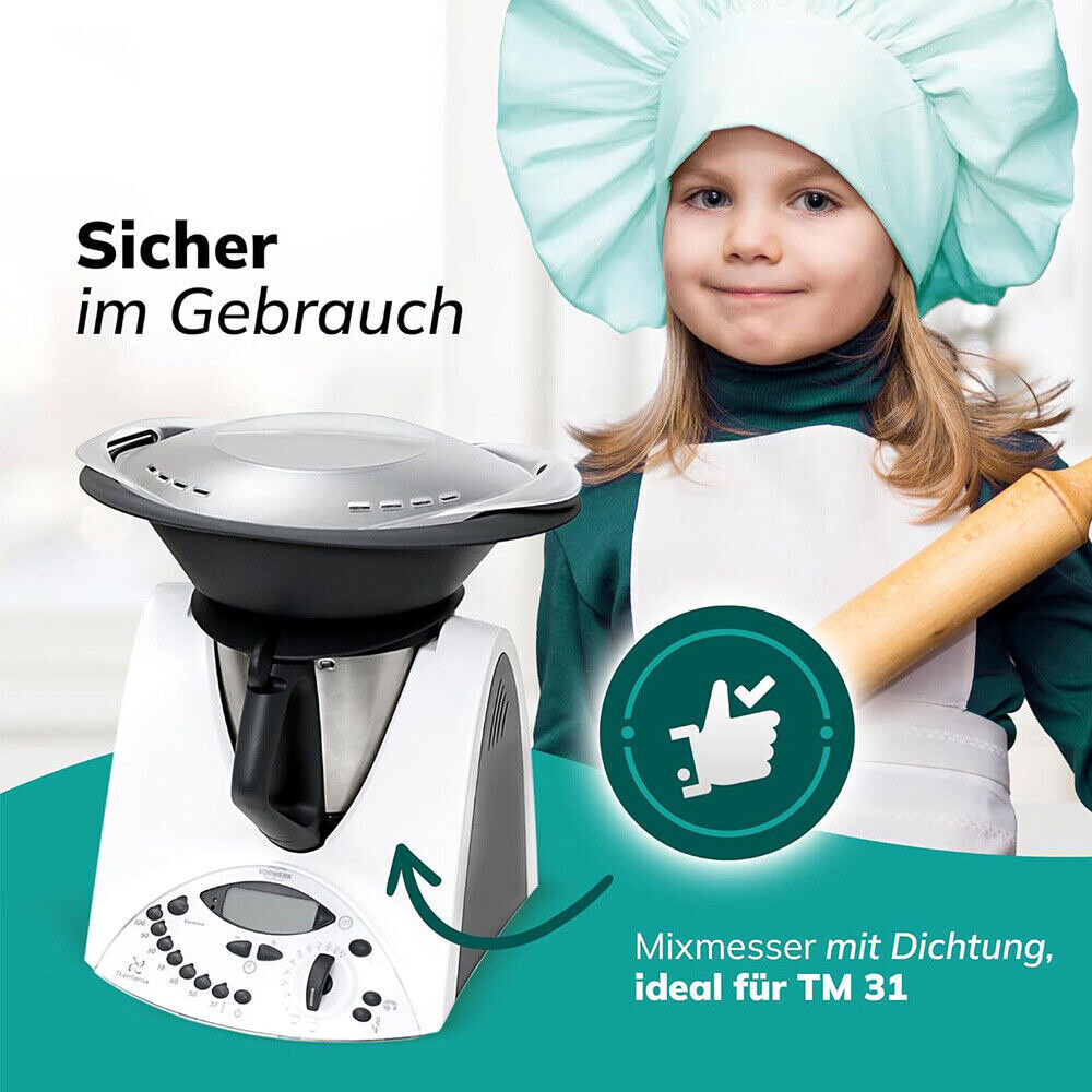 Replacement For Vorwerk Thermomix Stainless steel TM31 Blender Blade Knife Fit