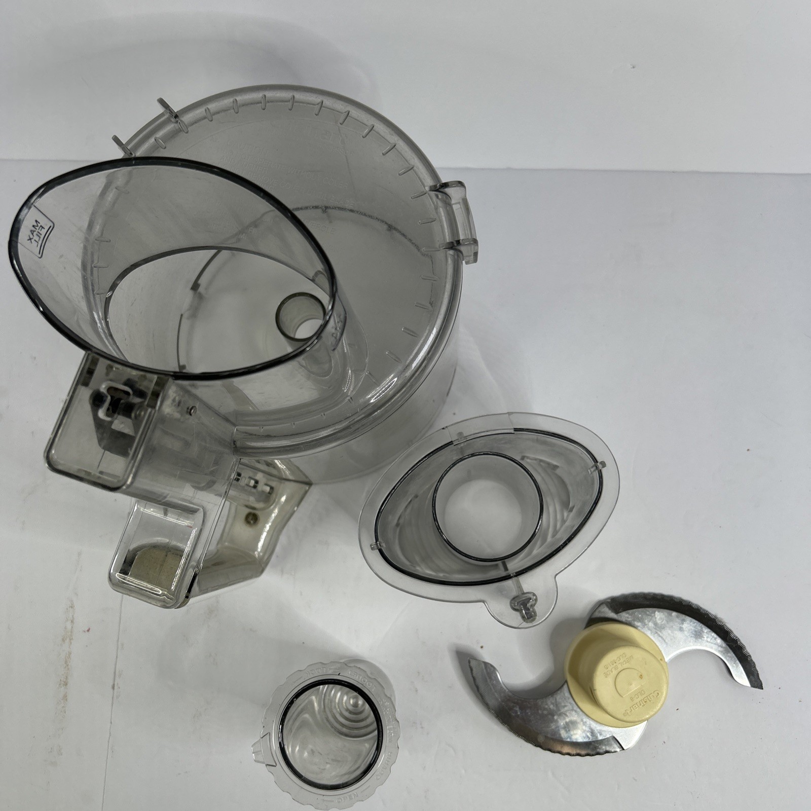 Cuisinart Prep 11 Plus Food Processor Lid Pusher Blade Replacement DLC-2011