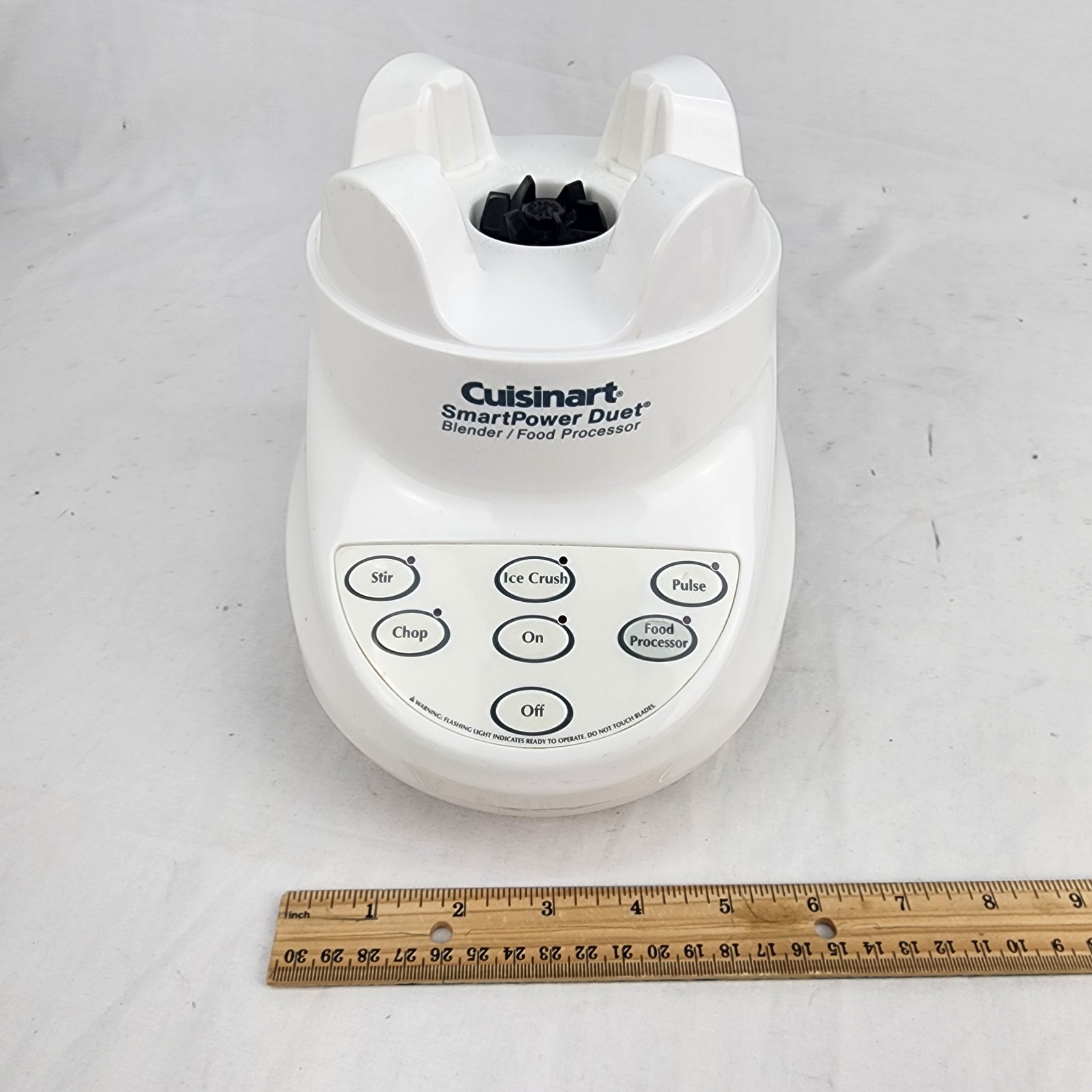 Cuisinart Smart Power Duet Blender Food Processor FPB-5PC Motor Base Only White