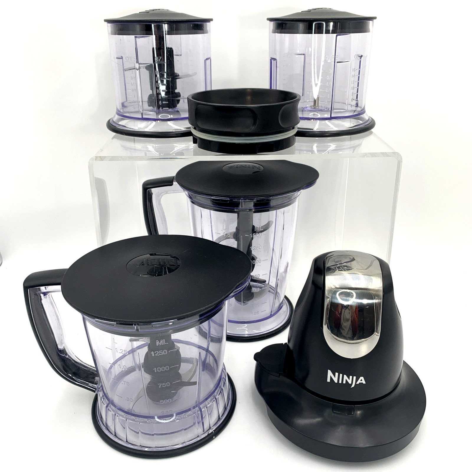 Ninja Master Prep Professional Blender Food Processor QB1000 Chopper 450W Tested