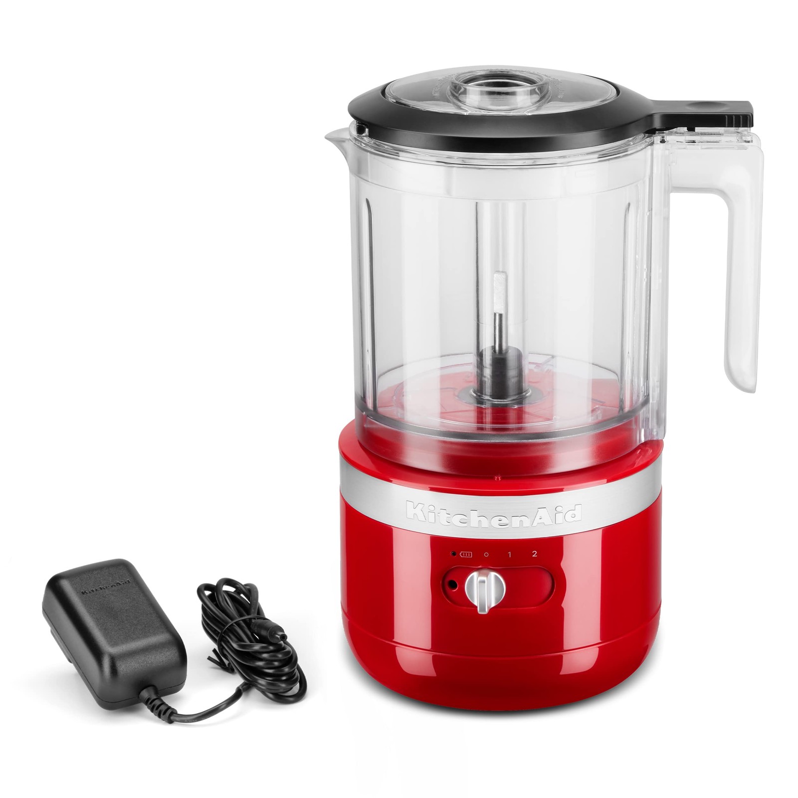 KitchenAid 5 Cup Food Chopper Cordless KFCB519ER, Empire Red 5 Cup,