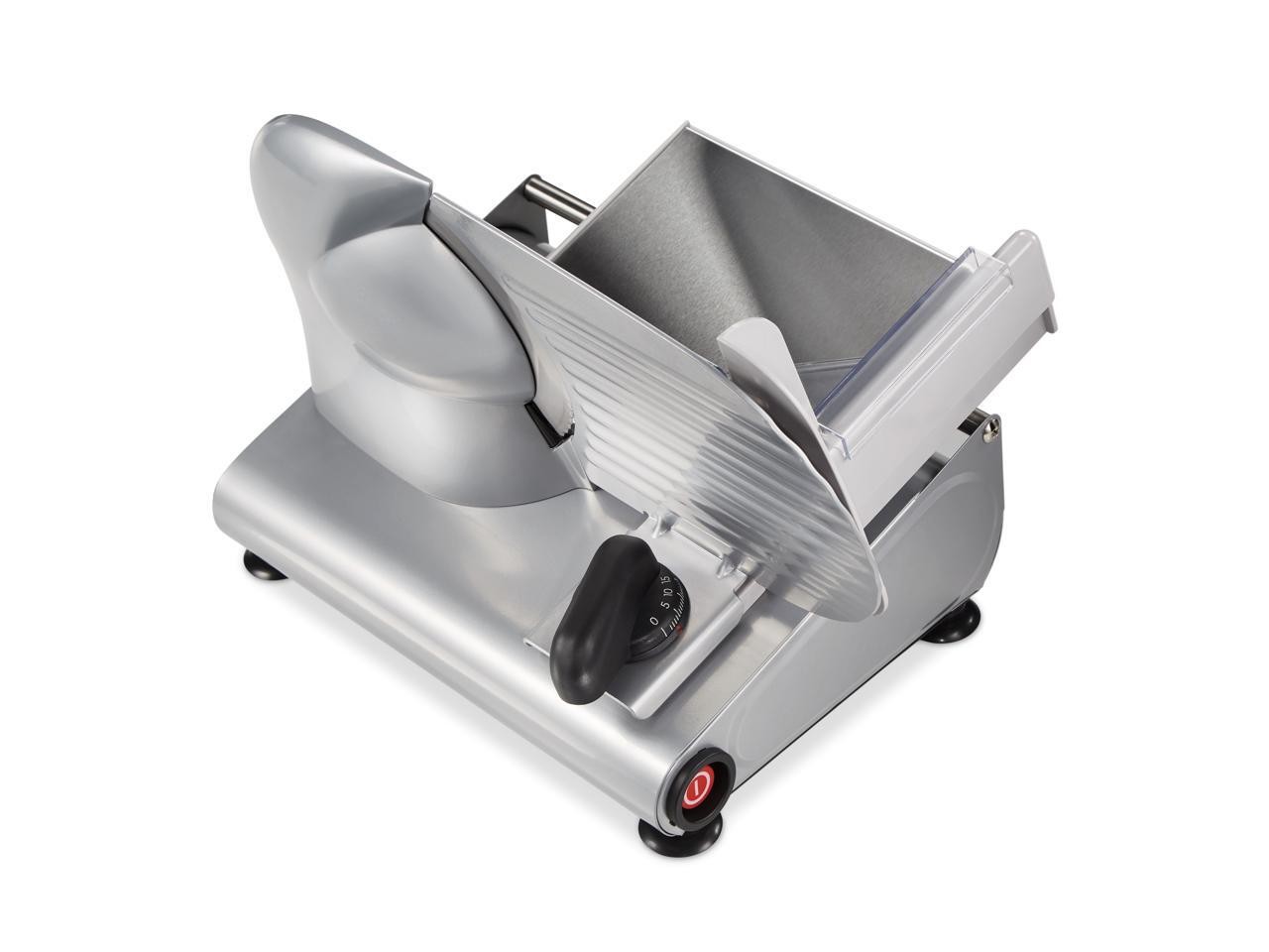 Weston 61-0750-W Silver 7.5″ Meat Slicer