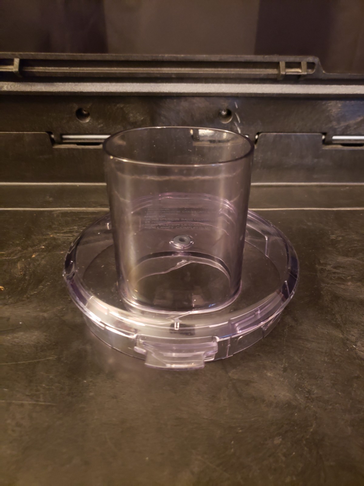 Cuisinart Food Processor FP-8WBC Replacement Work Bowl Lid Cover NO PUSHER