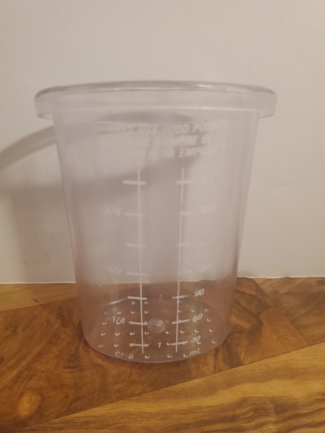 GE 4-Speed Food Processor 106622F Pusher Measuring Cup Replacement