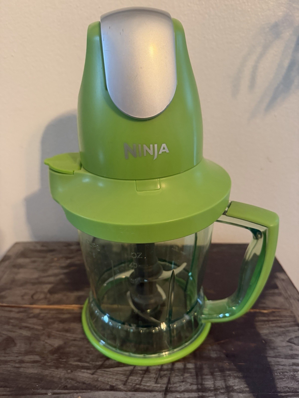 Ninja Master Prep Professional Food Processor Chopper 40oz Green Tested Works