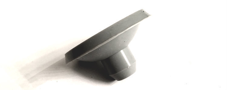 Saladmaster food processor replacement part Gray Rubber SUCTION CUP 3/8″ hole