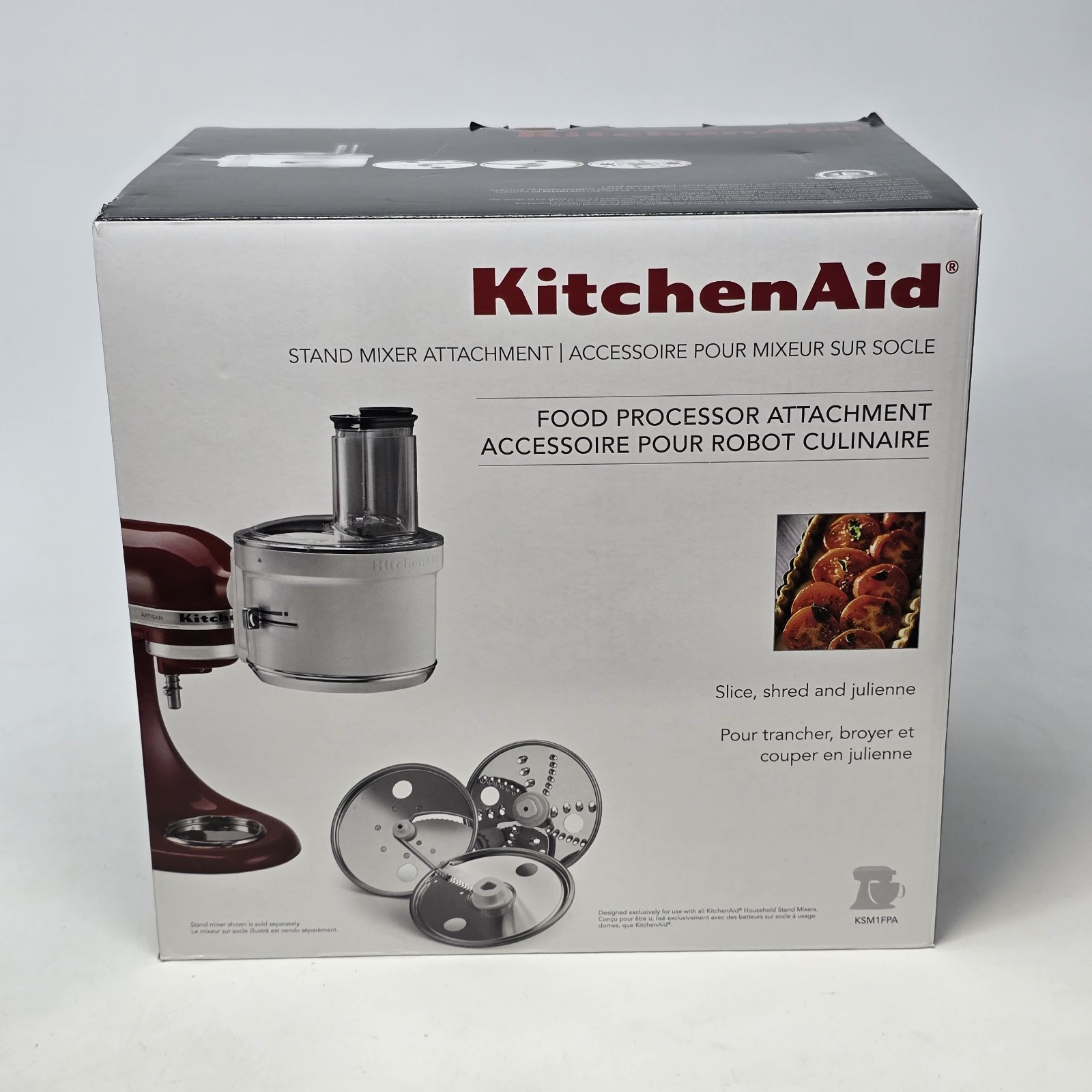 KitchenAid KSM1FPA ExactSlice Food Processor Attachment Stand Mixer New