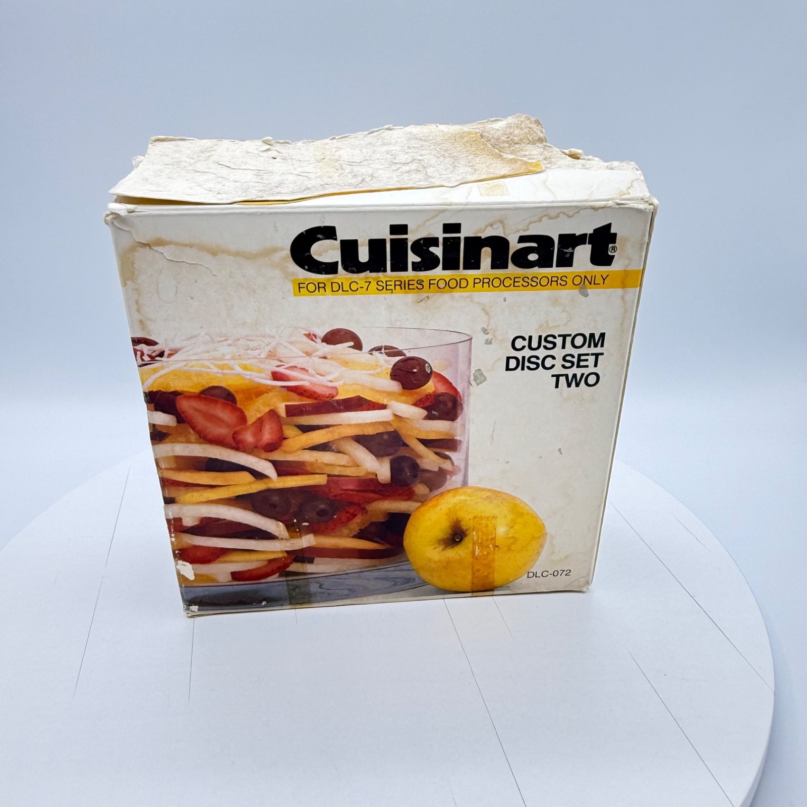CUISINART CUSTOM DISC SET TWO DLC-7 SERIES DLC-072 Fine Shred Thick Chop French