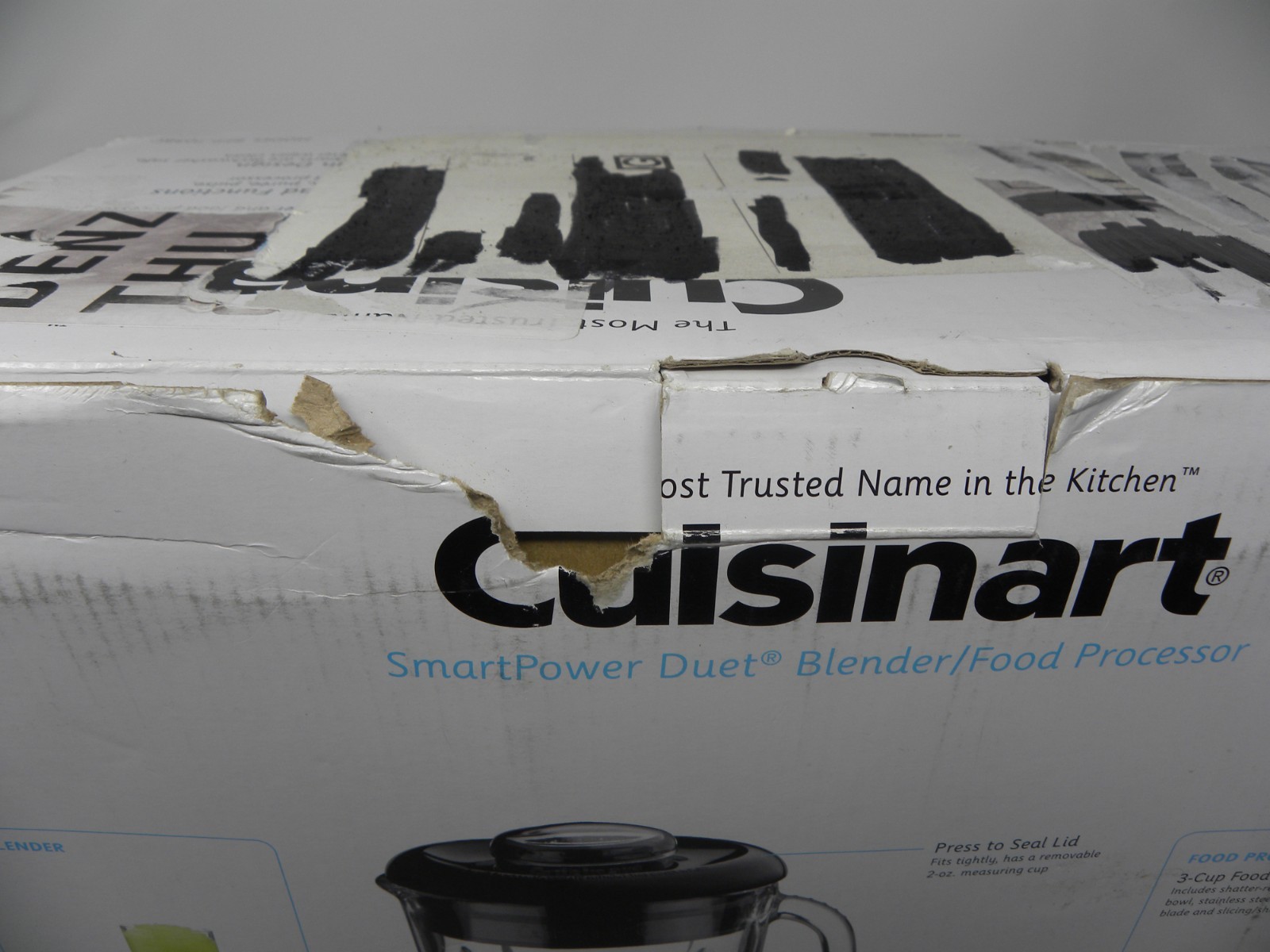 Cuisinart SmartPower Duet Blender & Food Processor 500W BFP-703BC Silver/Chrome