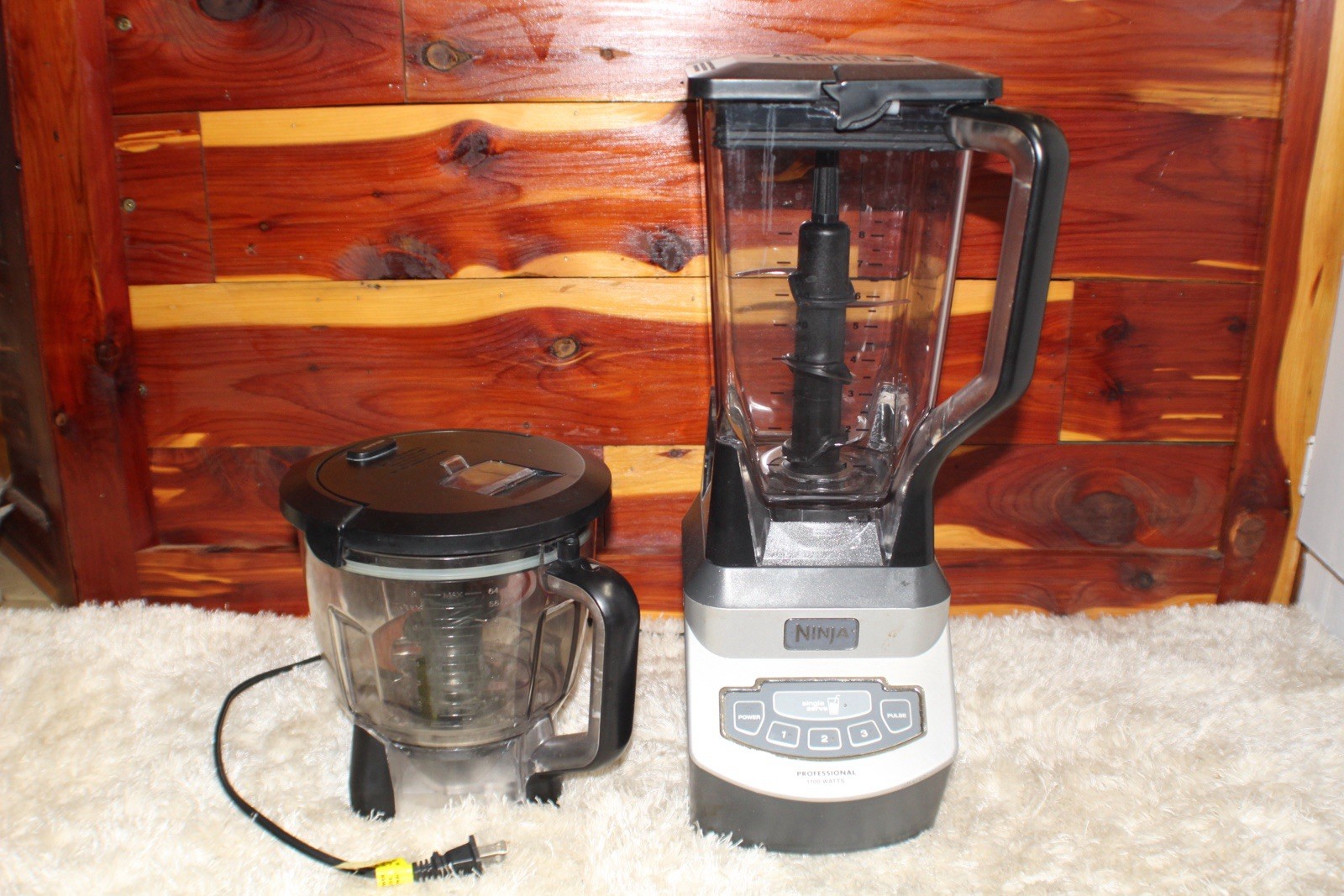 Ninja Professional 1000W Blender & Food Processor Bowl Set 64 oz 3-Speed