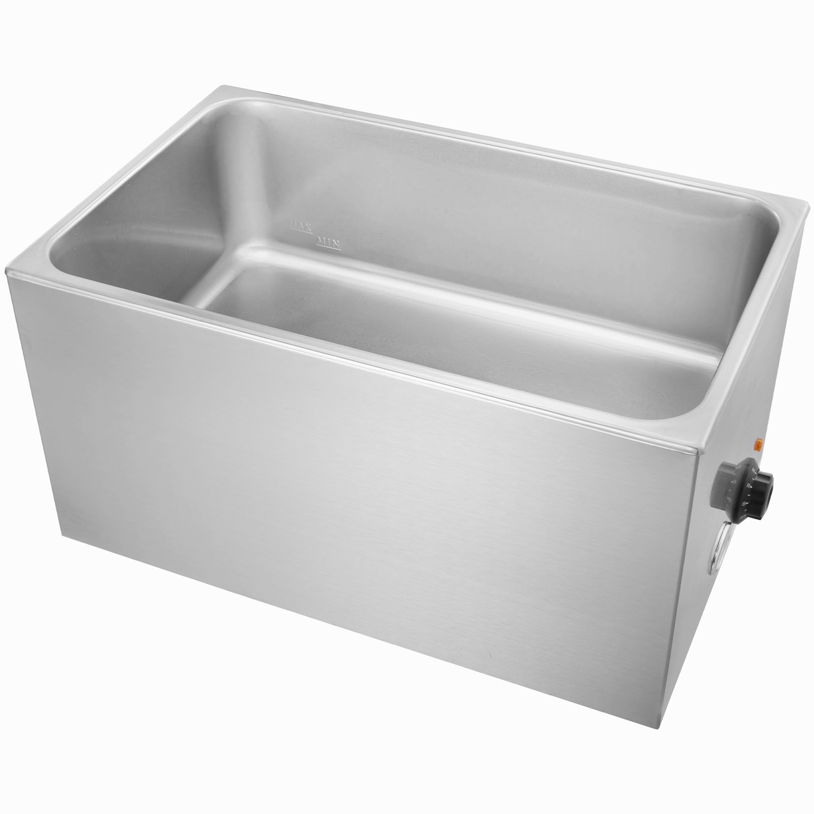 Commercial Food Warmer 19QT Bain Marie 1200W Electric Buffet Warmer Steam Table