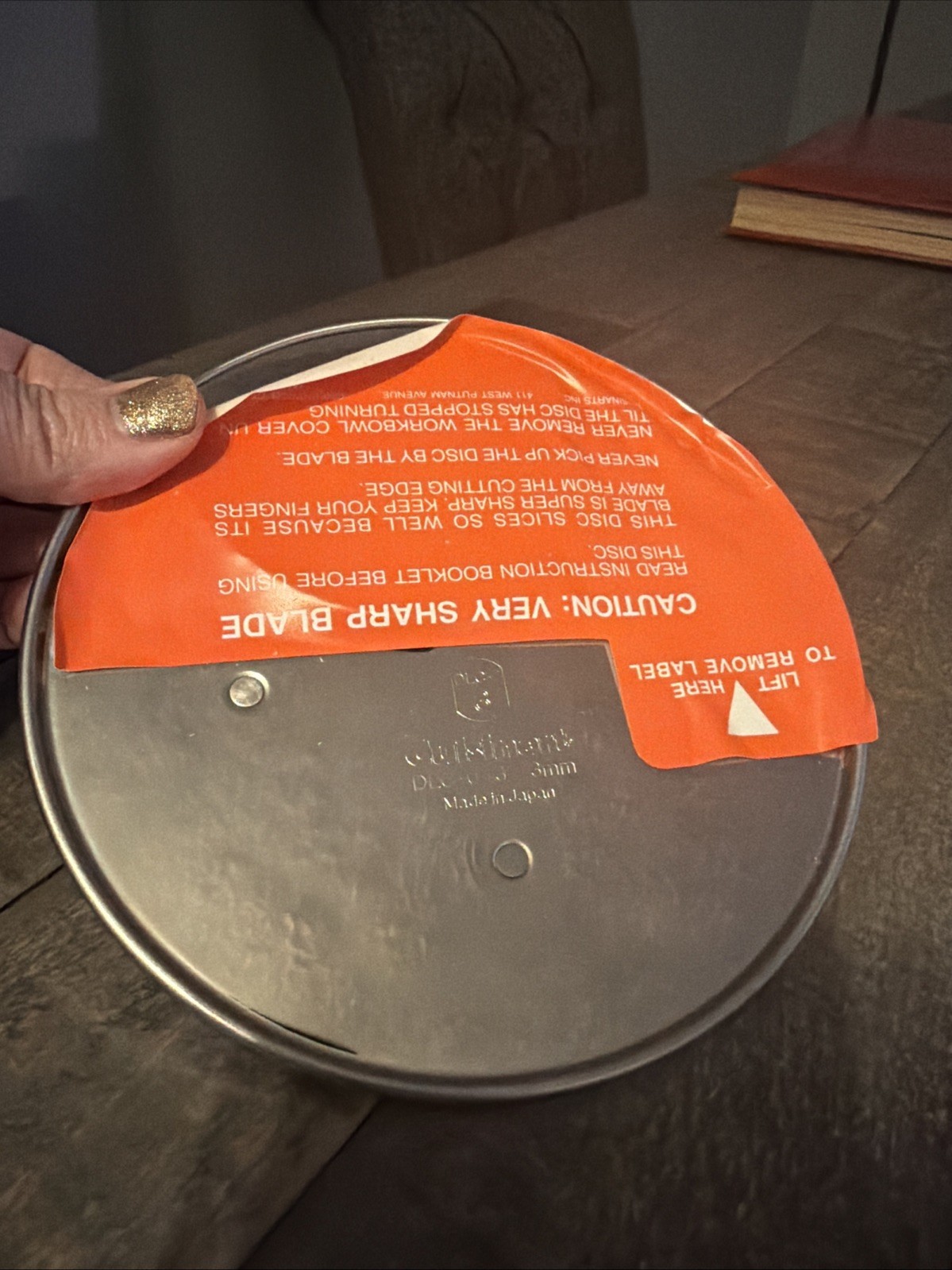 Cusinart ︱DLC-043 ︱DLC-7 ︱3mm Slicing Disc Blade ︱New Replacement Part