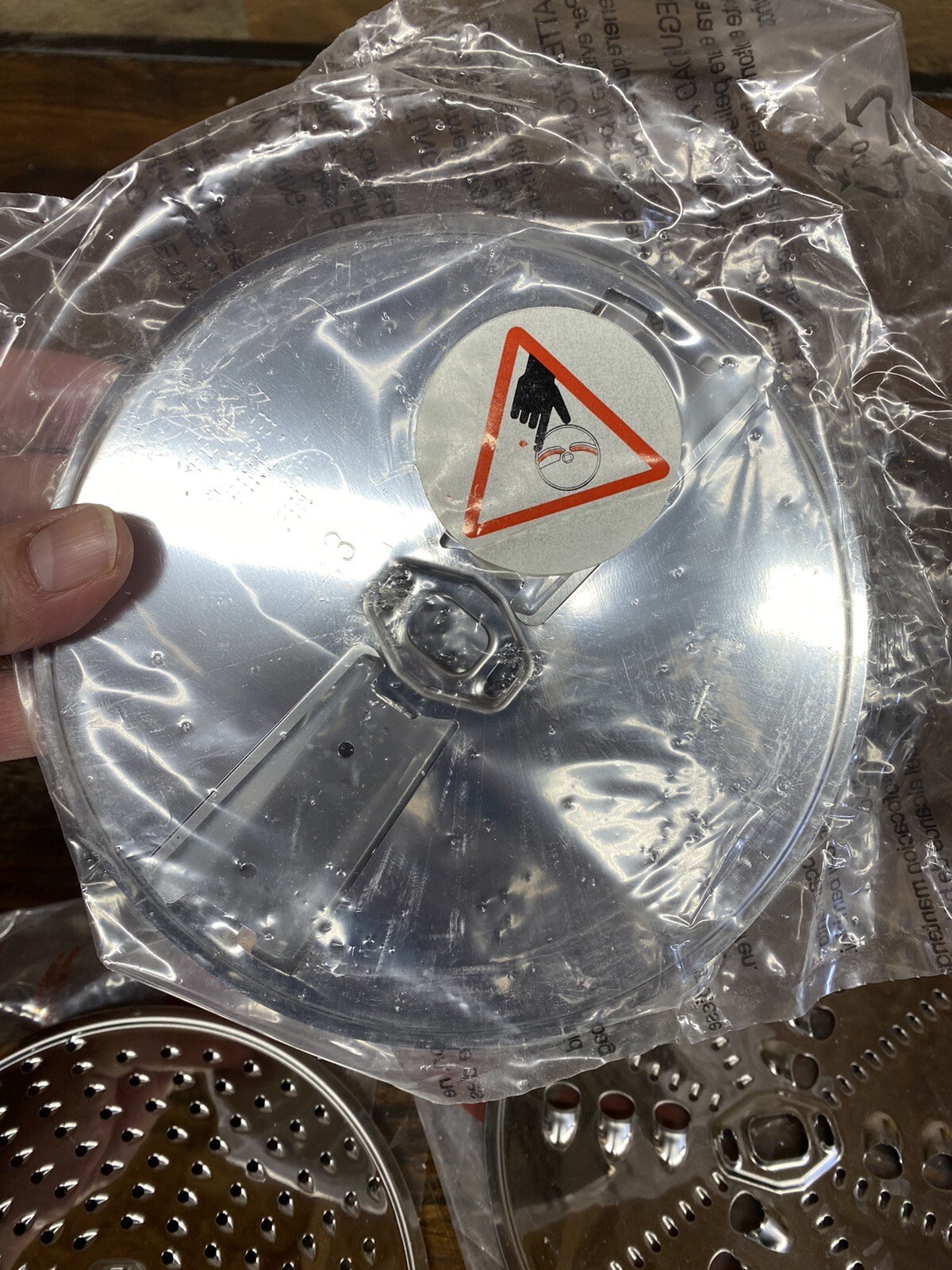 Bosch set of 3 Disc Blade MUM44 Series Compact Food Processor NEVER USED